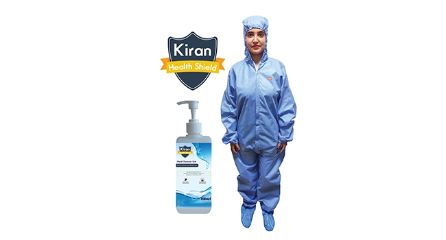 trivitron-healthcare-launches-its-kiran-health-shield-range-of-hand-sanitizers--protective-coverall