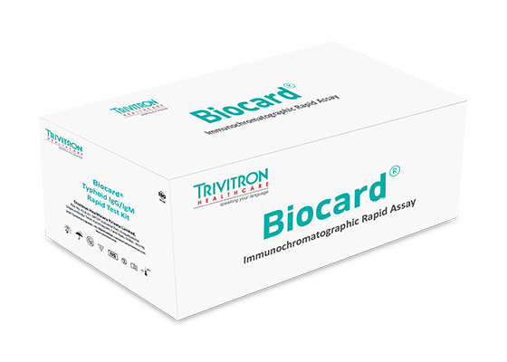 BIOCARD® Typhoid IgG/IgM Rapid Test Kit