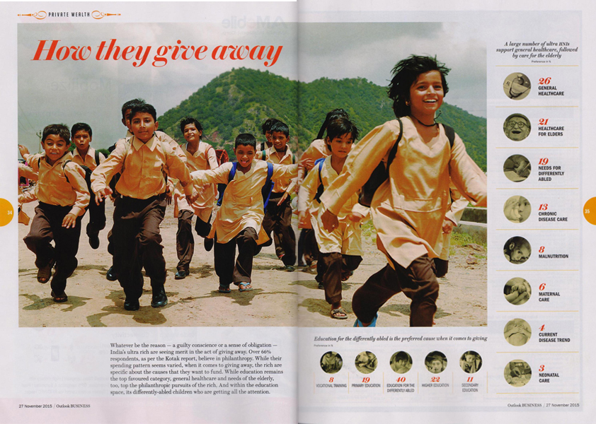 GSK Velu - How they give away - Private Wealth