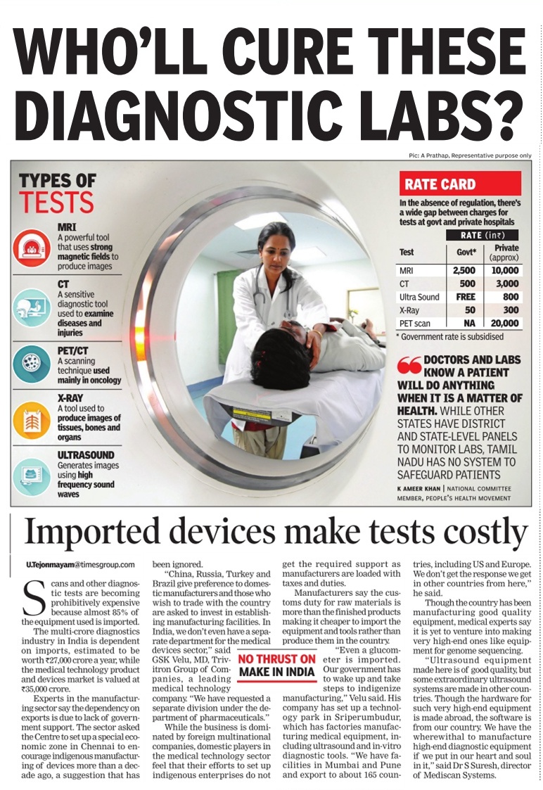 Who'll cure these Diagnostic Labs? - Times Group