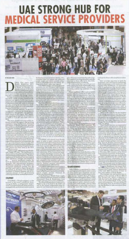 UAE Strong hub for medical service providers