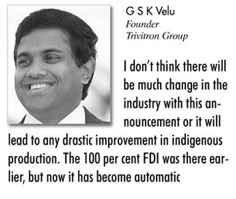 G S K Velu Founder - Trivitron Group
