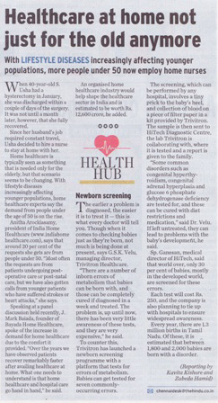 Healthcare at home not just for the old anymore