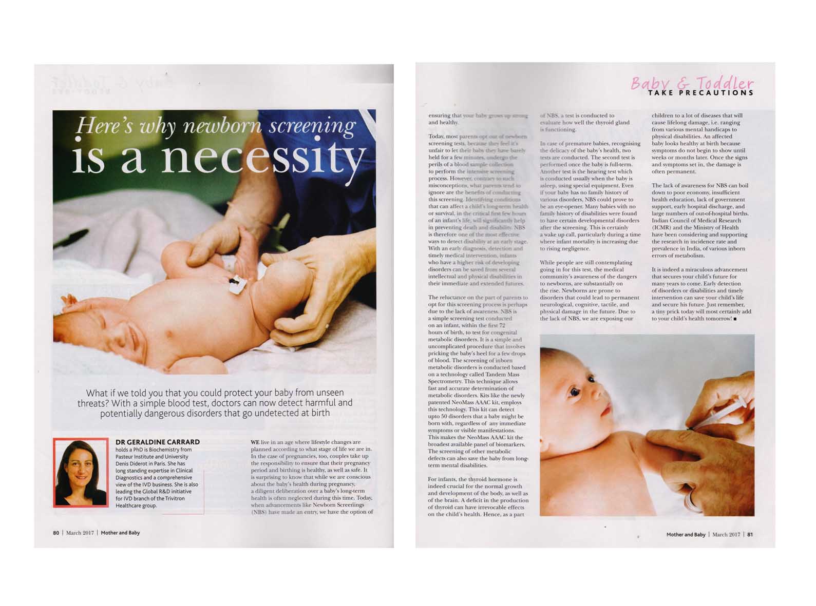 Here's why newborn screening is a necessity?