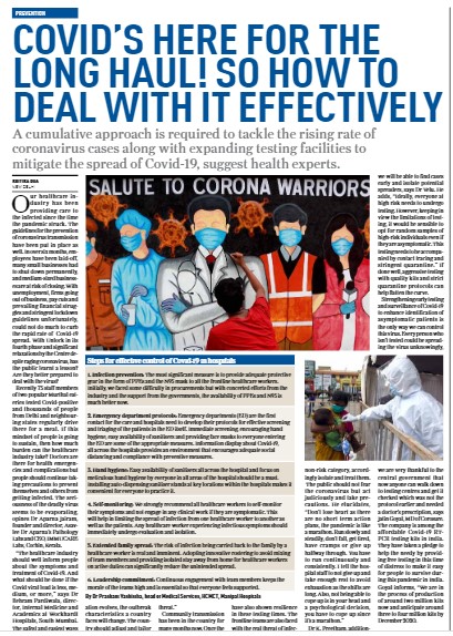 Covid’s here for the long haul! So how to deal with it effectively