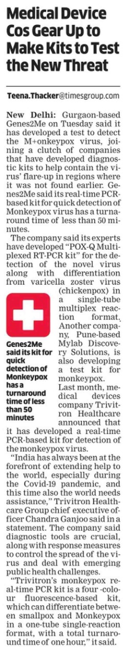 Medical Device Cos Gear Up to Make Kits to Test the New Threat