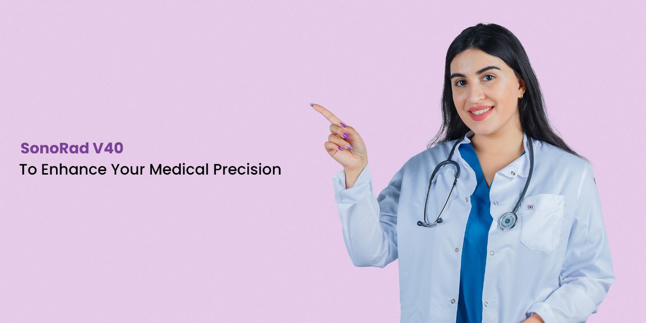 SonoRad V40 - Color Doppler Precise Diagnosis Ultrasound