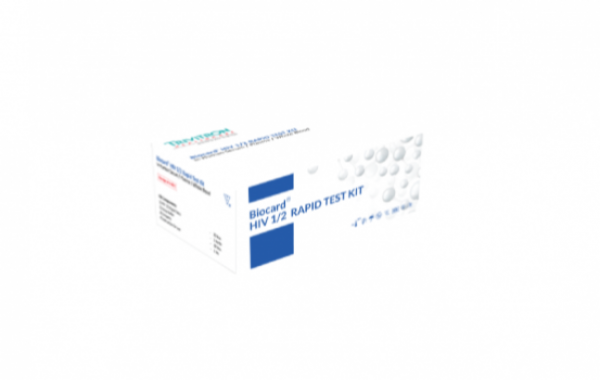 Biocard Rapid Test for HIV 1 or 2